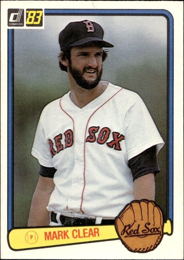 Mark Clear 1983 Donruss #361 Baseball Trading Card - Front 1983 Donruss Mark Clear #361 baseball trading card front