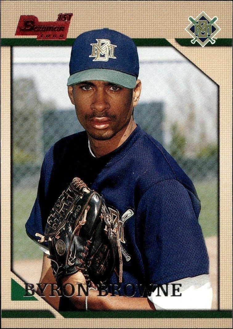 1996 Bowman Byron Browne #205 trading card