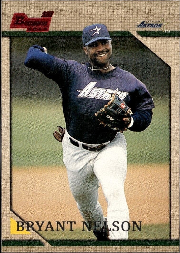 1996 Bowman Bryant Nelson #279 trading card