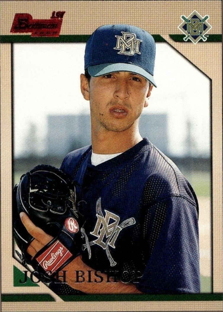 1996 Bowman Josh Bishop #302 trading card