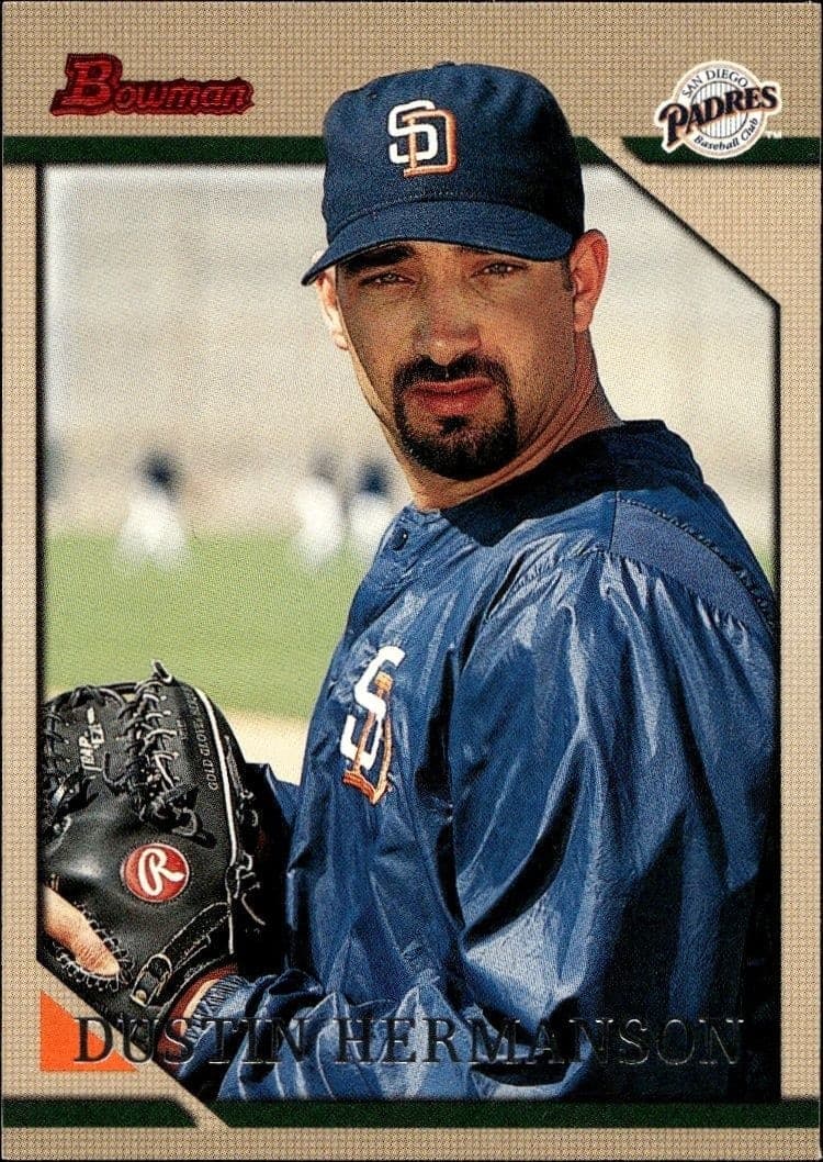 1996 Bowman Dustin Hermanson #303 trading card