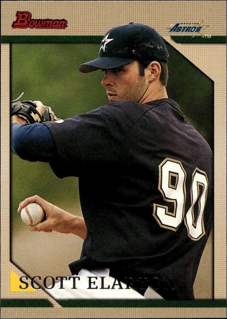 1996 Bowman Scott Elarton #281 trading card