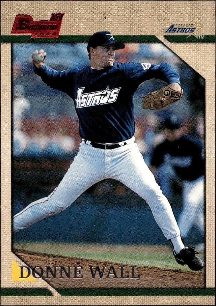 1996 Bowman Donne Wall #318 trading card