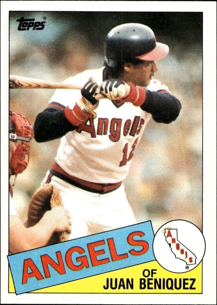 1985 Topps Juan Beniquez #226 trading card