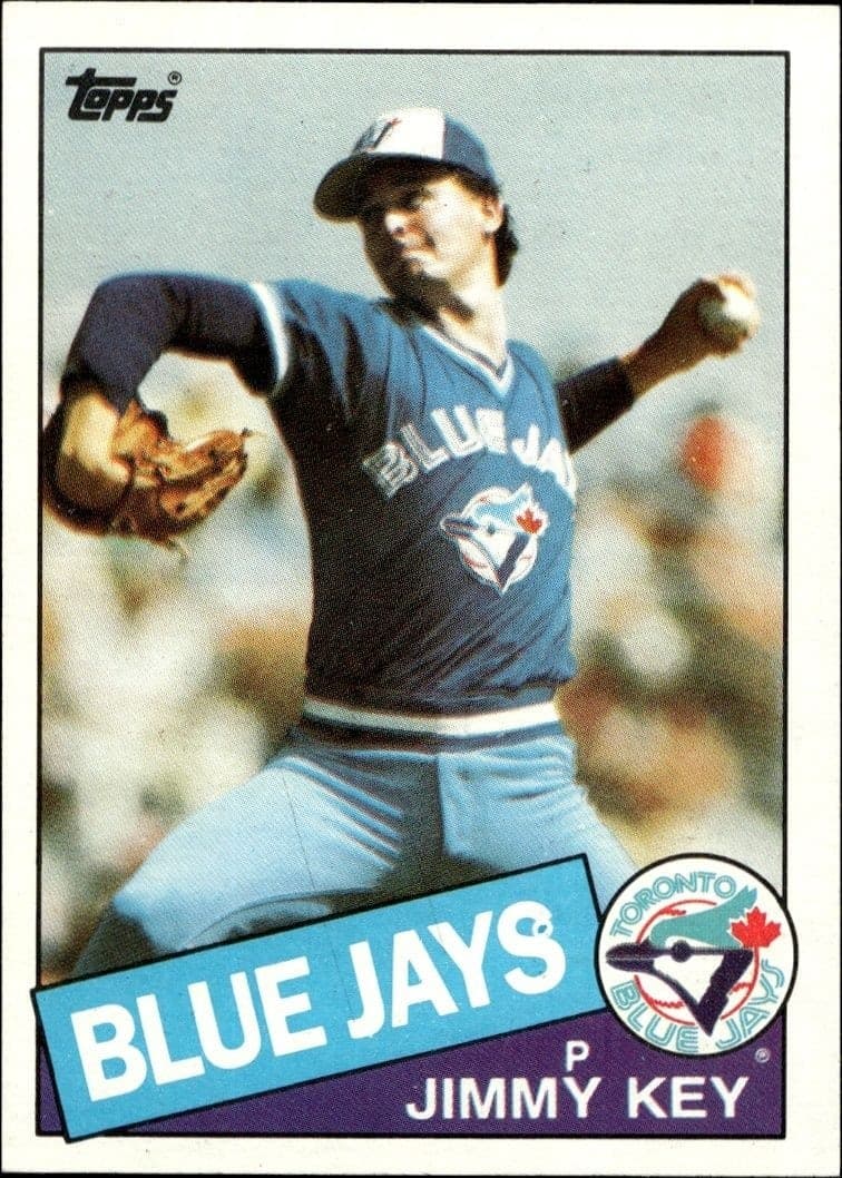 1985 Topps Jimmy Key #193 trading card