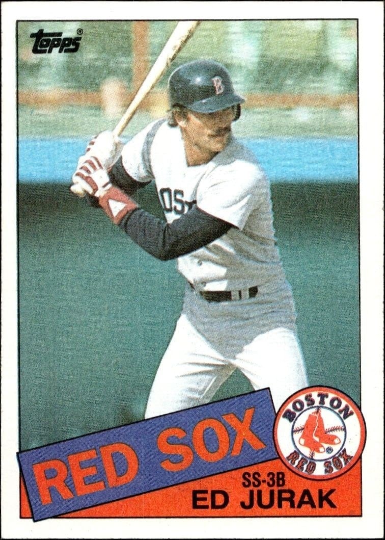 Ed Jurak 1985 Topps #233 Baseball Trading Card - Front 1985 Topps Ed Jurak #233 baseball trading card front