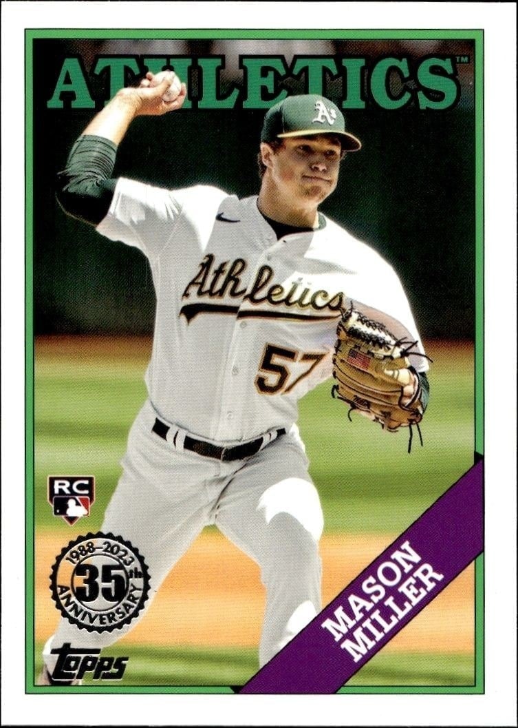 2023 Topps Series 2 Mason Miller #88US-11 trading card