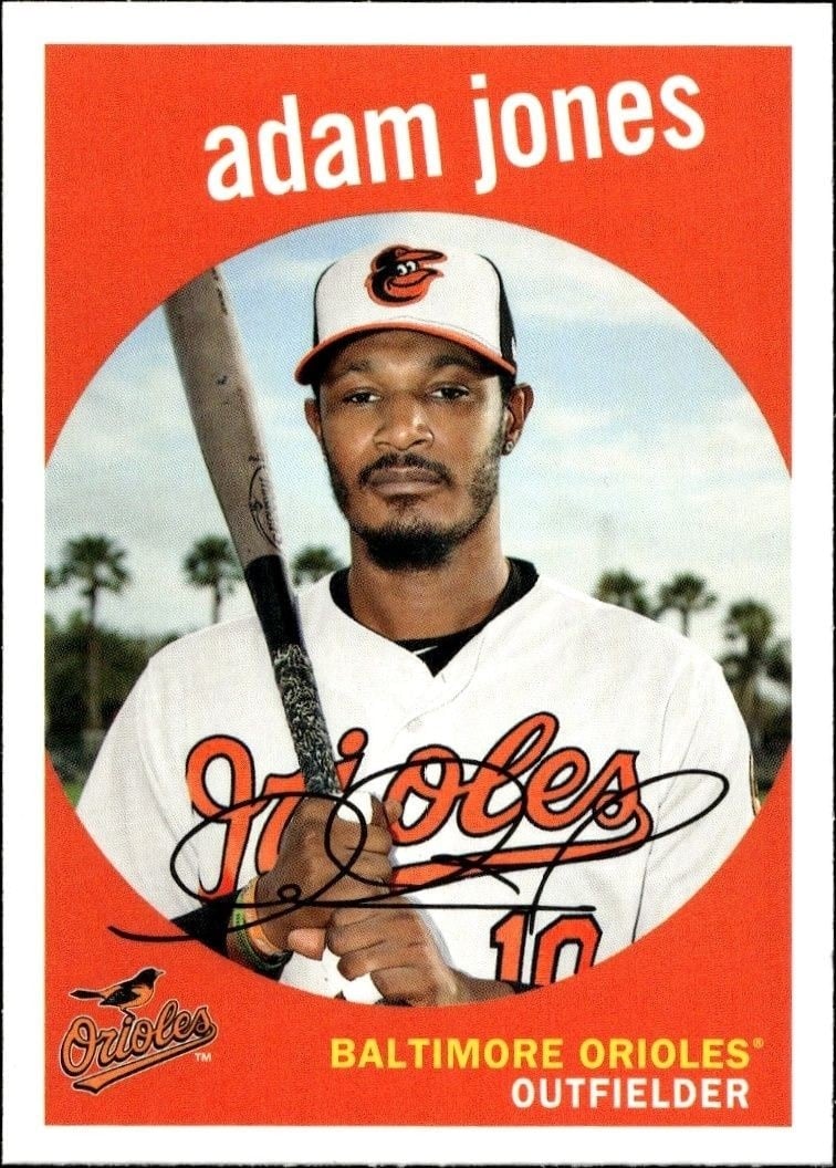 2018 Topps Adam Jones #36 trading card