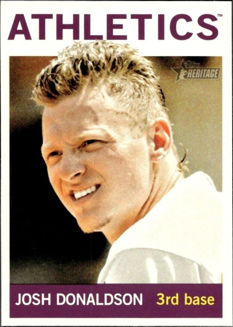 2013 Topps Heritage High Number Josh Donaldson #H569 trading card