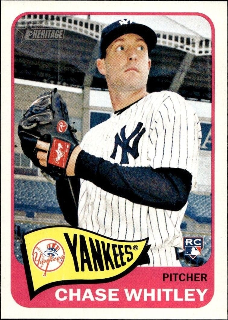 2014 Topps Heritage High Number Chase Whitley #H596 trading card