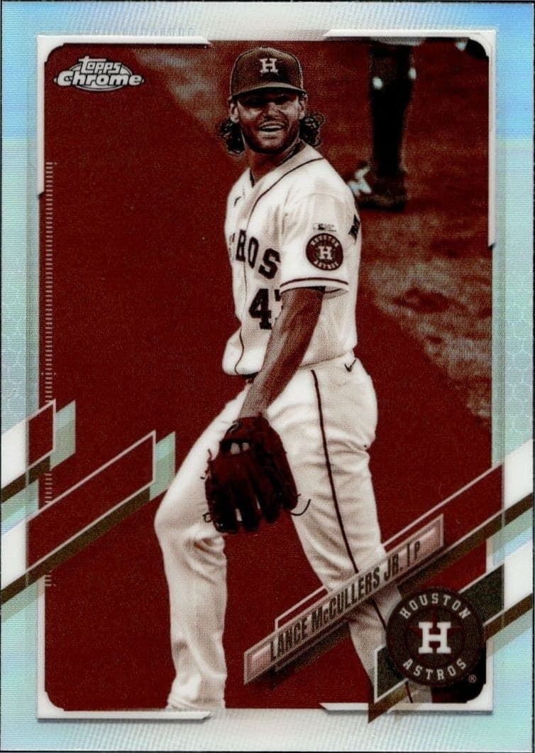 2021 Topps Chrome Lance McCullers Jr. #209 trading card
