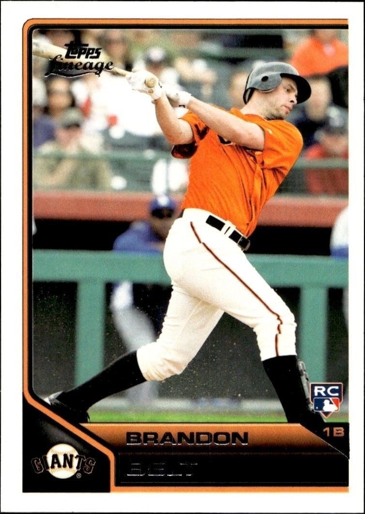 2011 Topps Lineage Brandon Belt #162 trading card