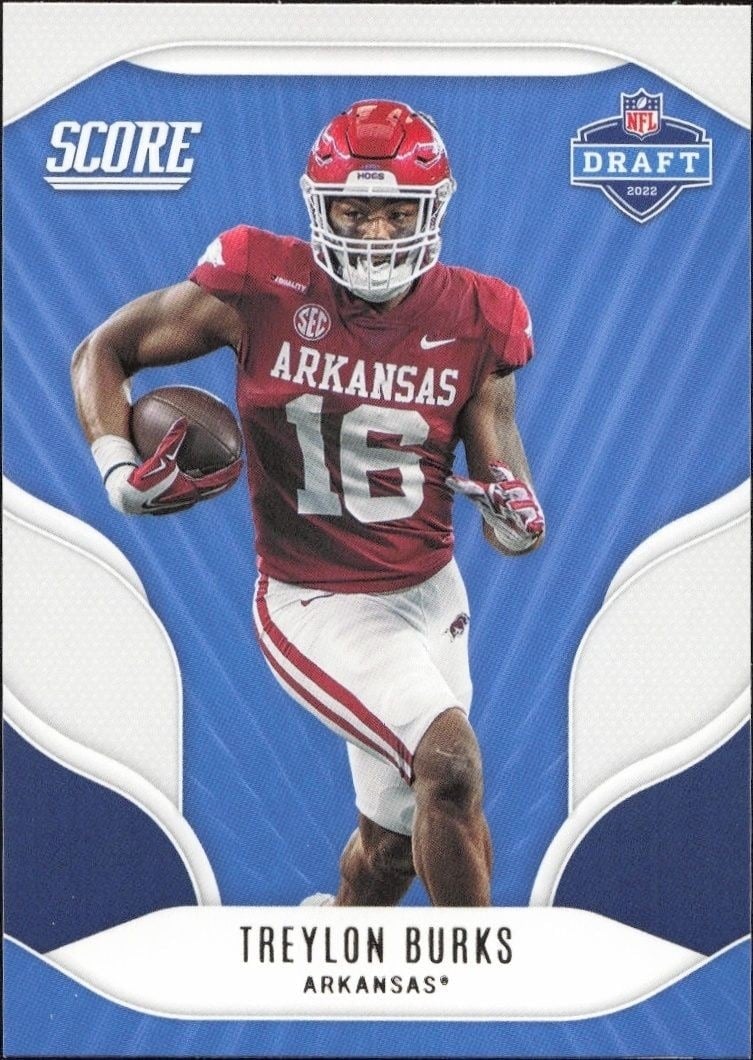2022 Panini Score Treylon Burks #D12 trading card