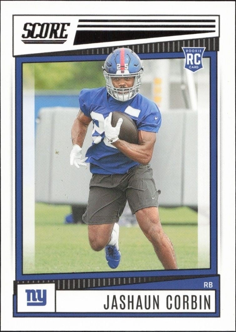 2022 Panini Score Jashaun Corbin #348 trading card