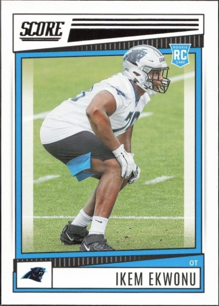 2022 Panini Score Ikem Ekwonu #322 trading card