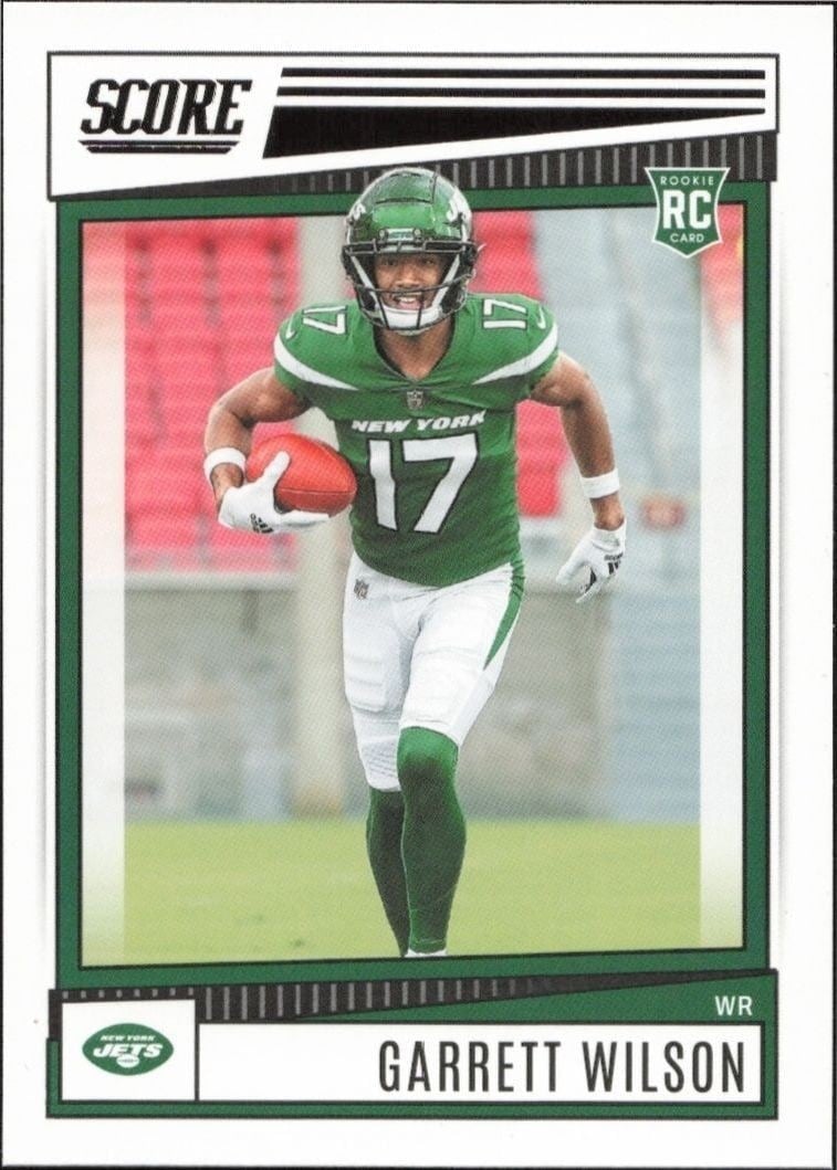 2022 Panini Score Garrett Wilson #306 trading card