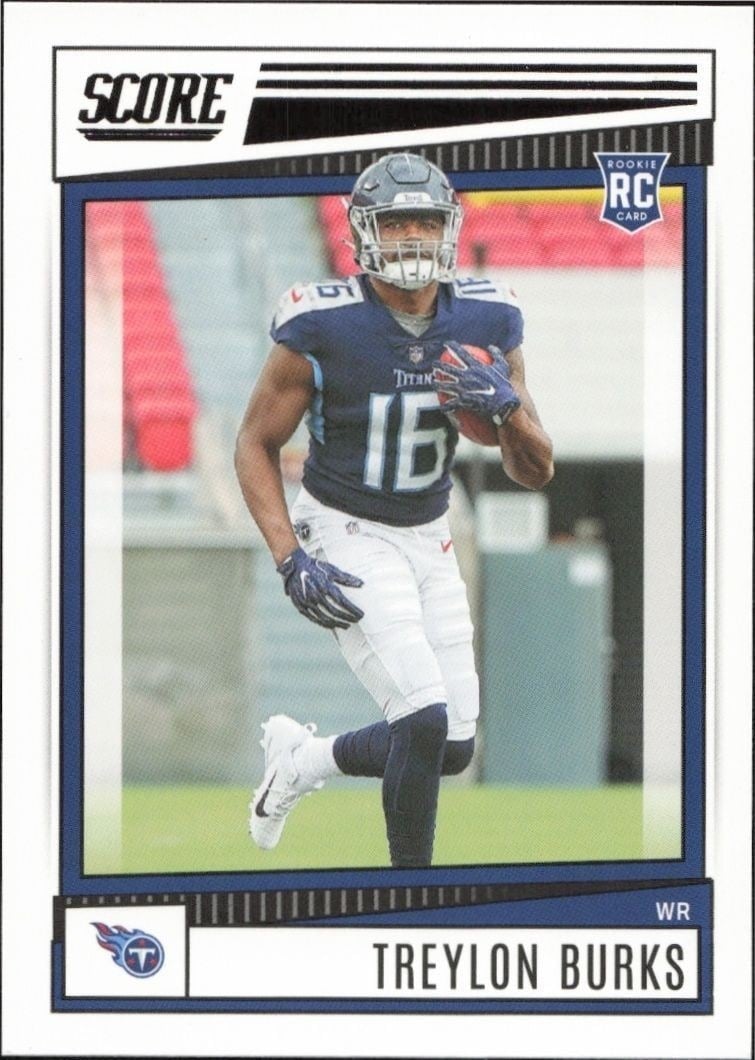 2022 Panini Score Treylon Burks #380 trading card