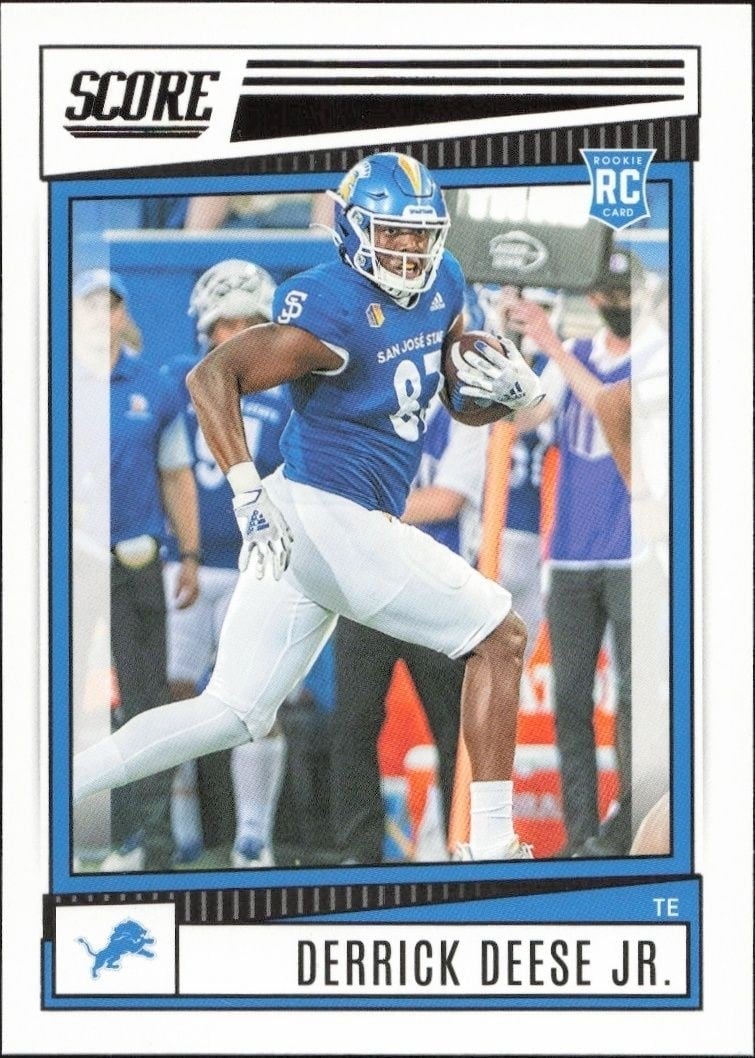 2022 Panini Score Derrick Deese Jr. #376 trading card