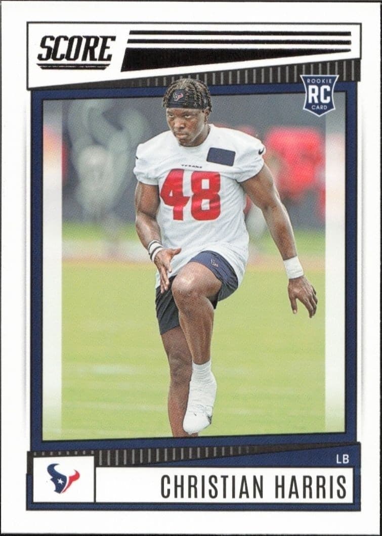 2022 Panini Score Christian Harris #352 trading card