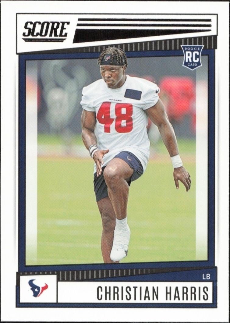 2022 Panini Score Christian Harris #352 trading card