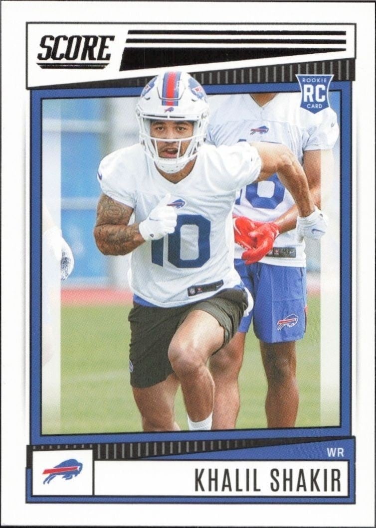 2022 Panini Score Khalil Shakir #394 trading card