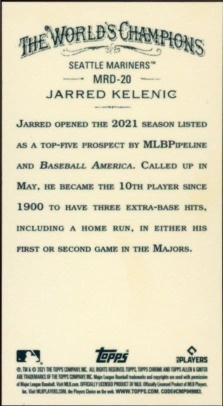 Jarred Kelenic - Back