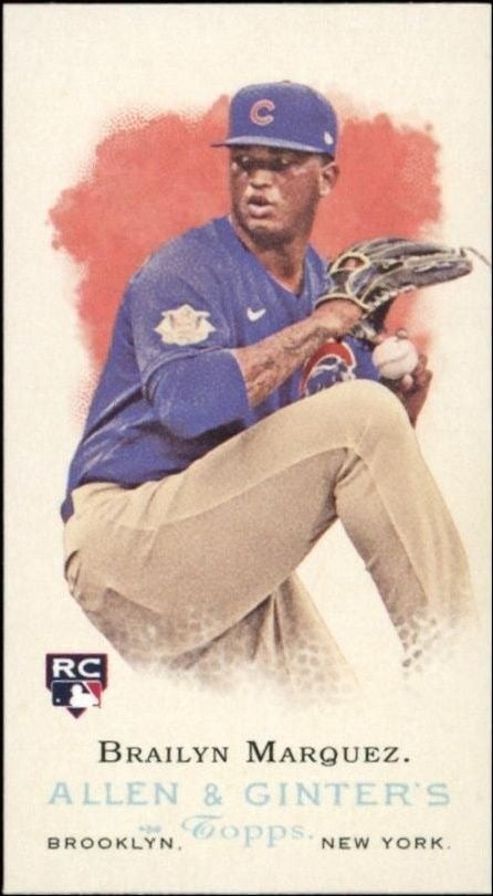Brailyn Marquez 2021 Topps Allen & Ginter #MRD-8 Baseball Trading Card - Front 2021 Topps Allen & Ginter Brailyn Marquez #MRD-8 baseball trading card front