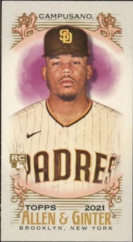 2021 Topps Allen & Ginter Luis Campusano #265 trading card
