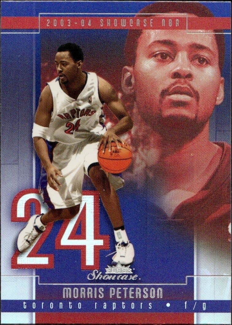 2003-04 Fleer Showcase Morris Peterson #32 trading card