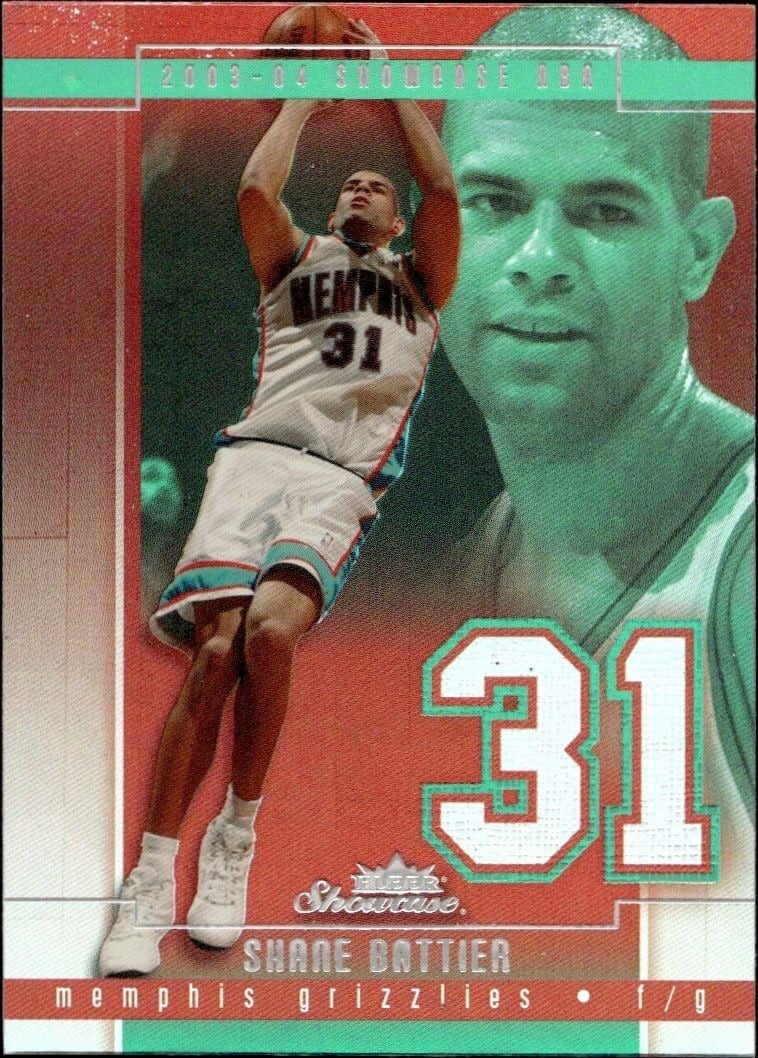 2003-04 Fleer Showcase Shane Battier #67 trading card