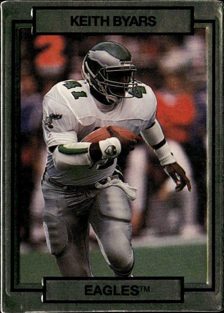 1990 Action-Packed Keith Byars #203 trading card