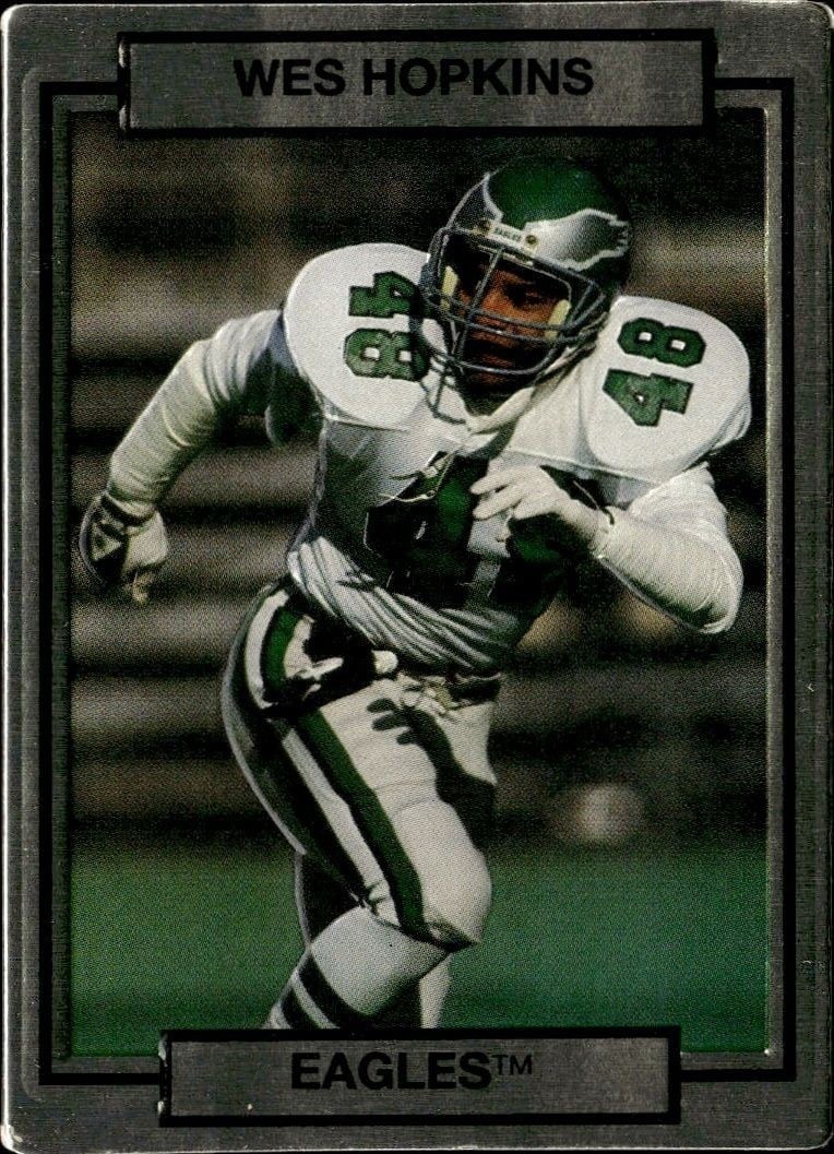 1990 Action-Packed Wes Hopkins #205 trading card