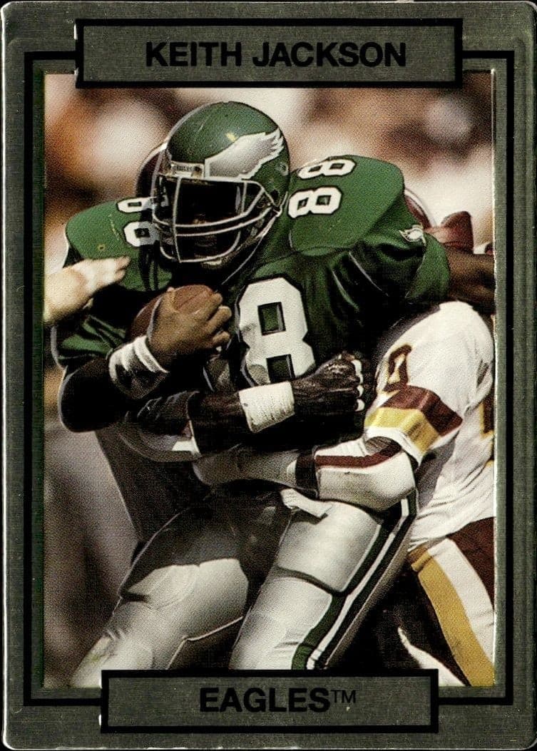 1990 Action-Packed Keith Jackson #206 trading card