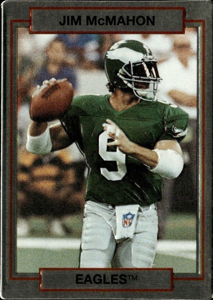 1990 Action-Packed Jim McMahon #70 trading card
