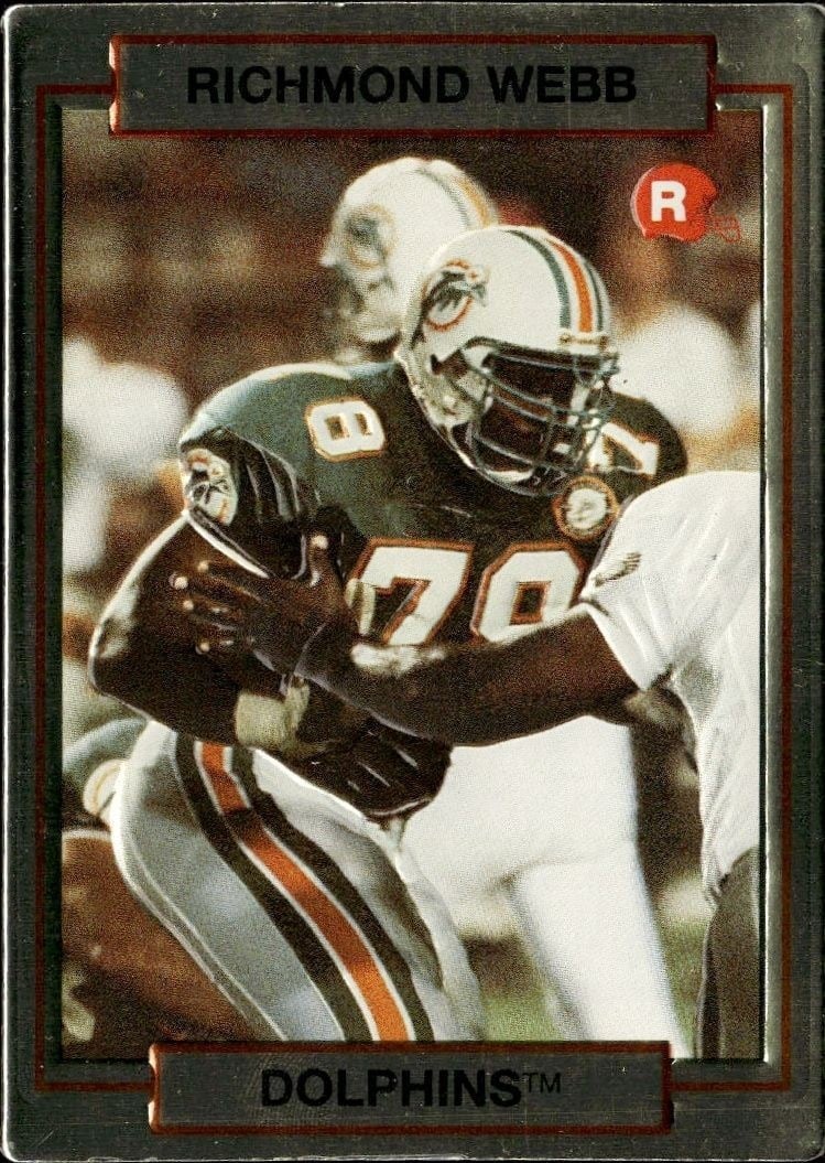 1990 Action-Packed Richmond Webb #2 trading card
