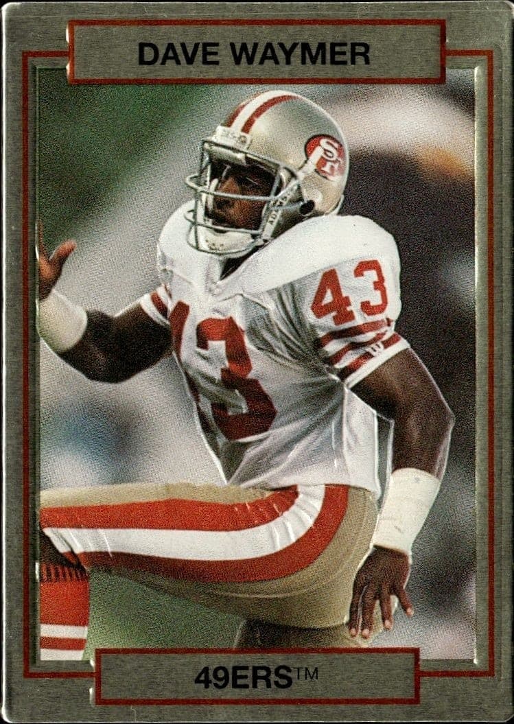 1990 Action-Packed Dave Waymer #73 trading card