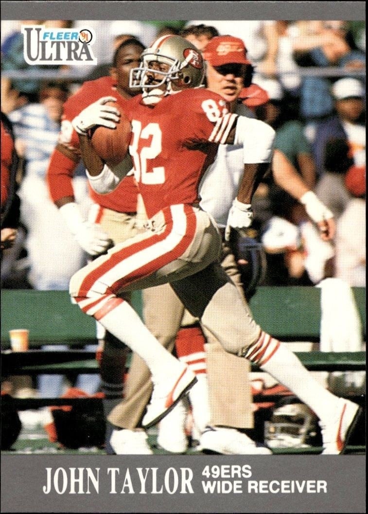 1991 Fleer Ultra John Taylor #255 trading card