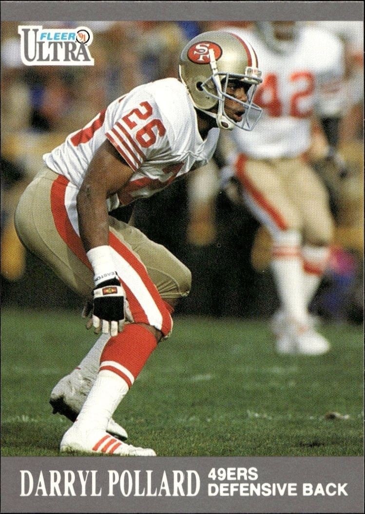 1991 Fleer Ultra Darryl Pollard #252 trading card
