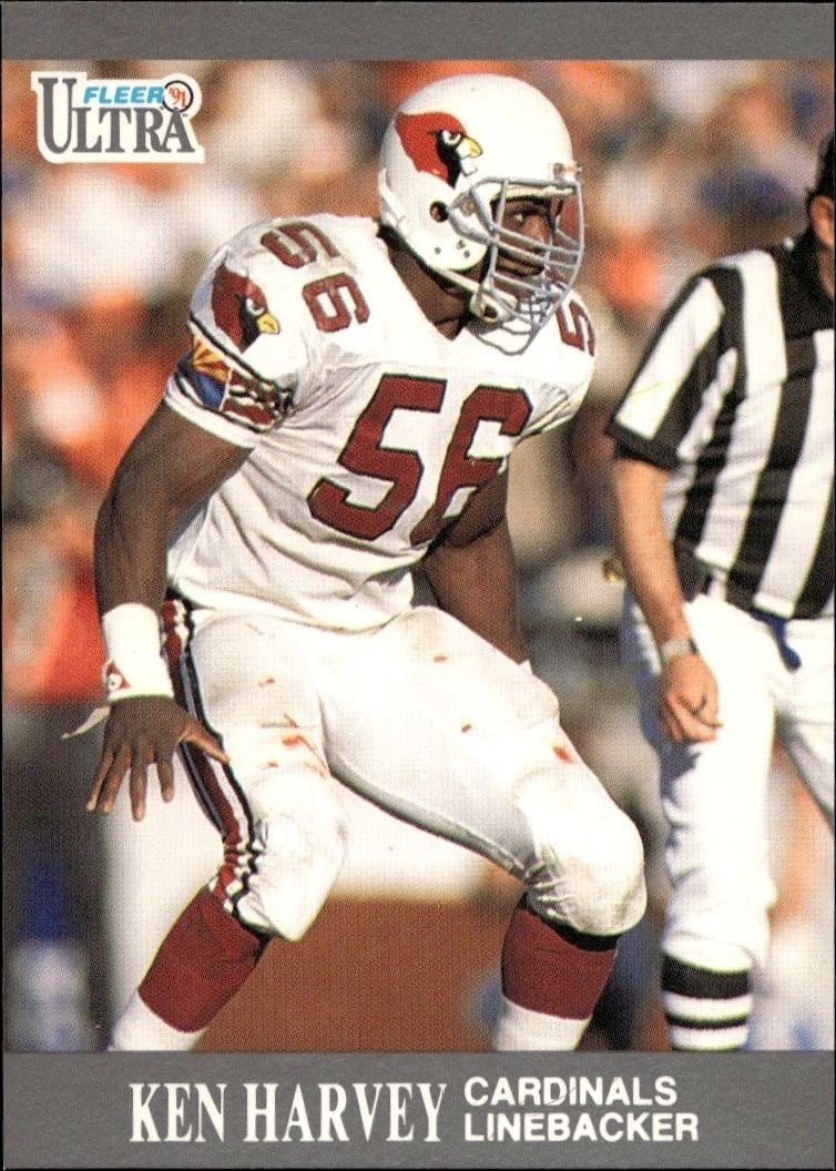 1991 Fleer Ultra Ken Harvey #238 trading card
