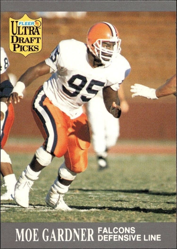 1991 Fleer Ultra Moe Gardner #284 trading card