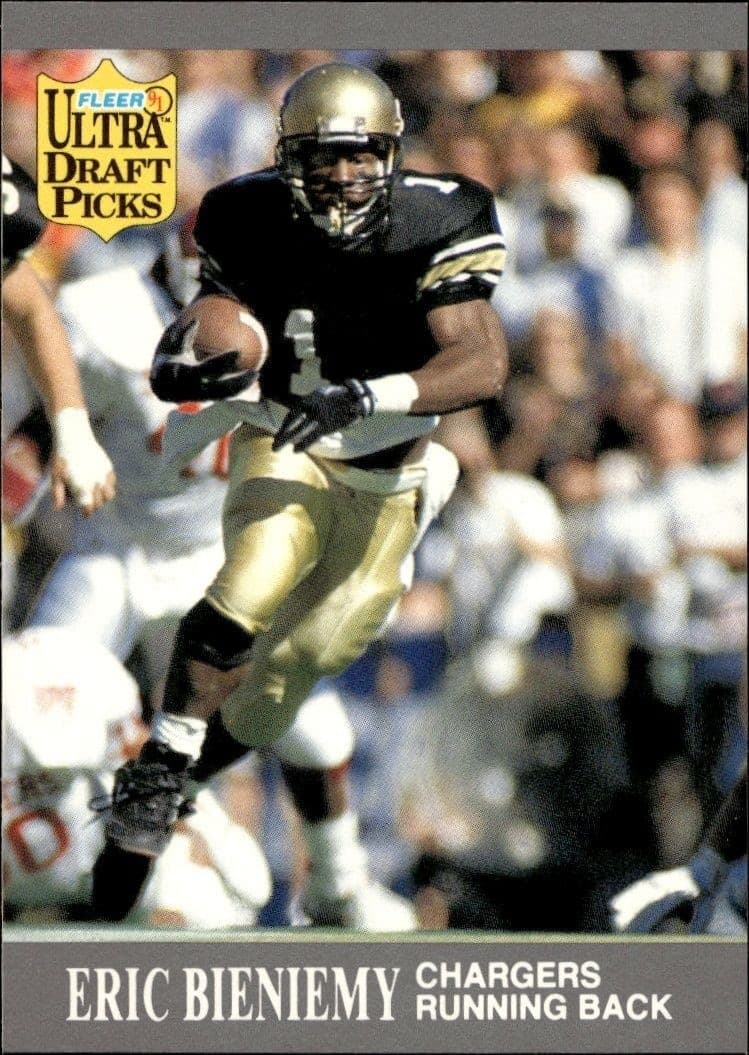 1991 Fleer Ultra Eric Bieniemy #280 trading card