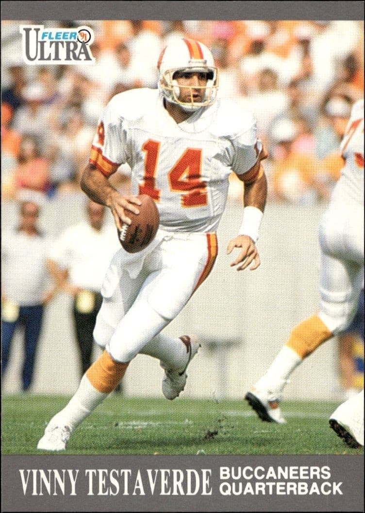 1991 Fleer Ultra Vinny Testaverde #266 trading card