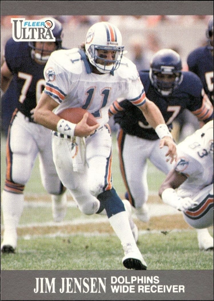 1991 Fleer Ultra Jim Jensen #87 trading card