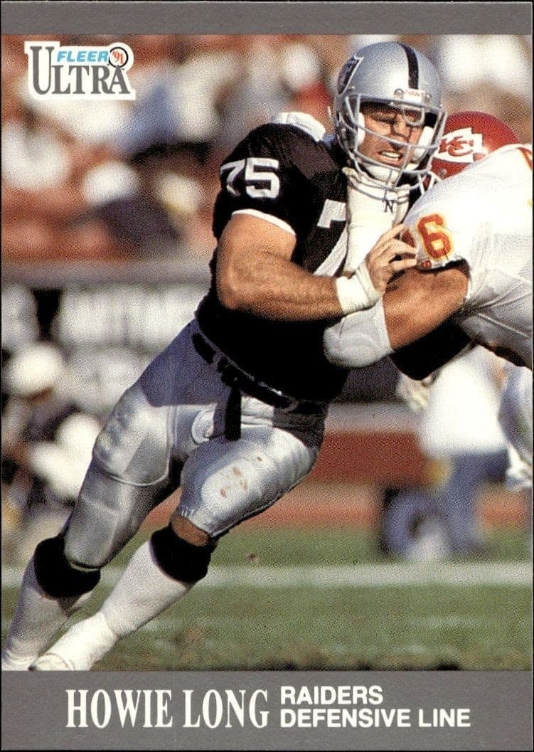 1991 Fleer Ultra Howie Long #81 trading card