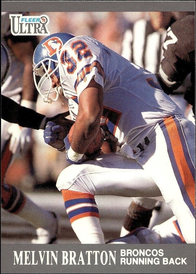 1991 Fleer-Ultra Ultra Melvin Bratton #34 trading card