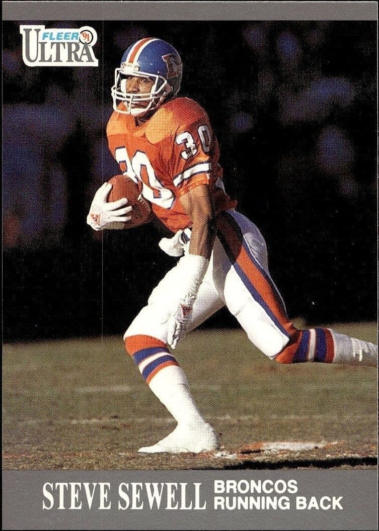 1991 Fleer Ultra Steve Sewell #40 trading card