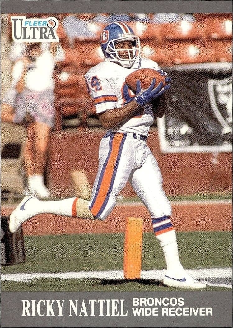 1991 Fleer Ultra Ricky Nattiel #39 trading card