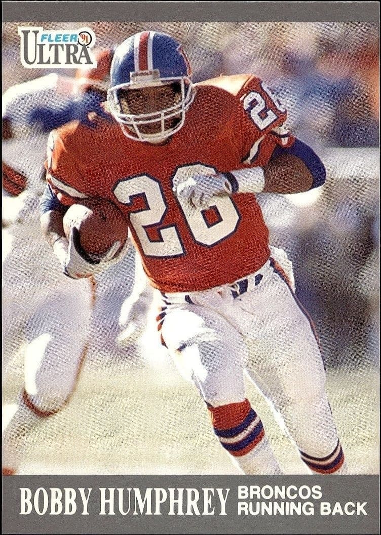 1991 Fleer Ultra Bobby Humphrey #36 trading card