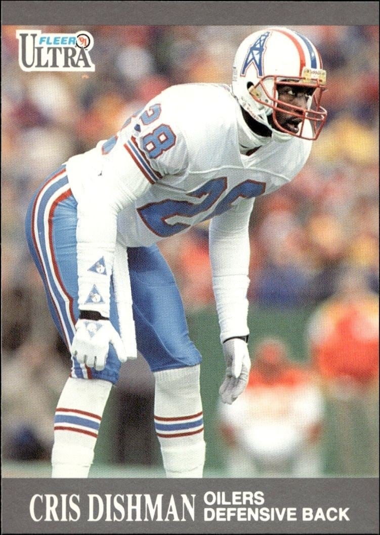 1991 Fleer Ultra Cris Dishman #45 trading card