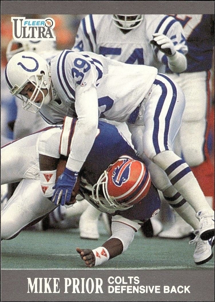 1991 Fleer Ultra Mike Prior #60 trading card
